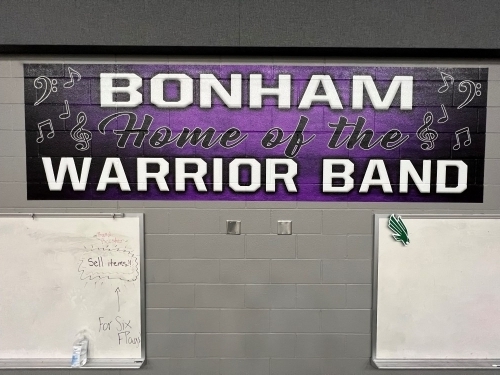 Bonham Band Wall Wrap