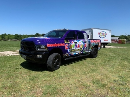 Clown Around Work Truck