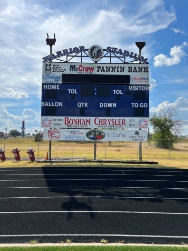 Warrior Stadium Scoreboard