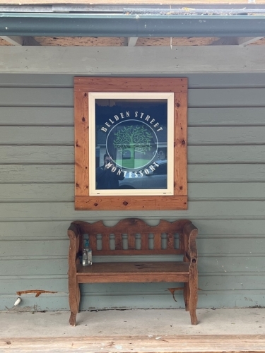 Belden Street Montessori Window Wrap