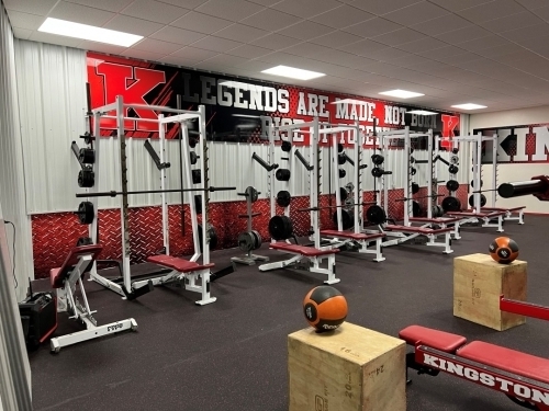 Kingston Weight Room Wall Sign