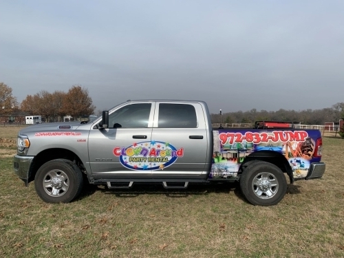 Clown Around Truck Wrap