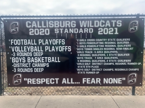 Callisburg Record Banner