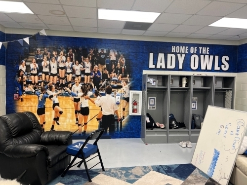 Joshua Locker Room Wall Wrap