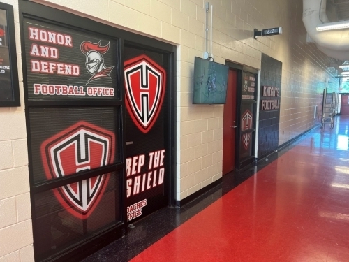 Harker Heights Office Single Door and Windows