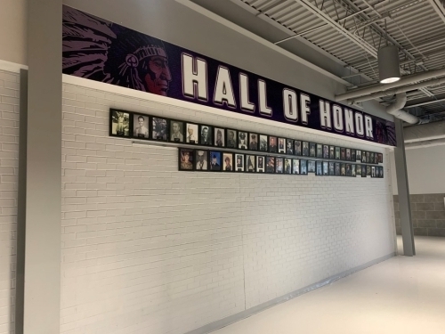 Bonham Hall of Honor Wall Wrap