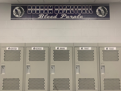 Bonham Locker Room Wall Wrap